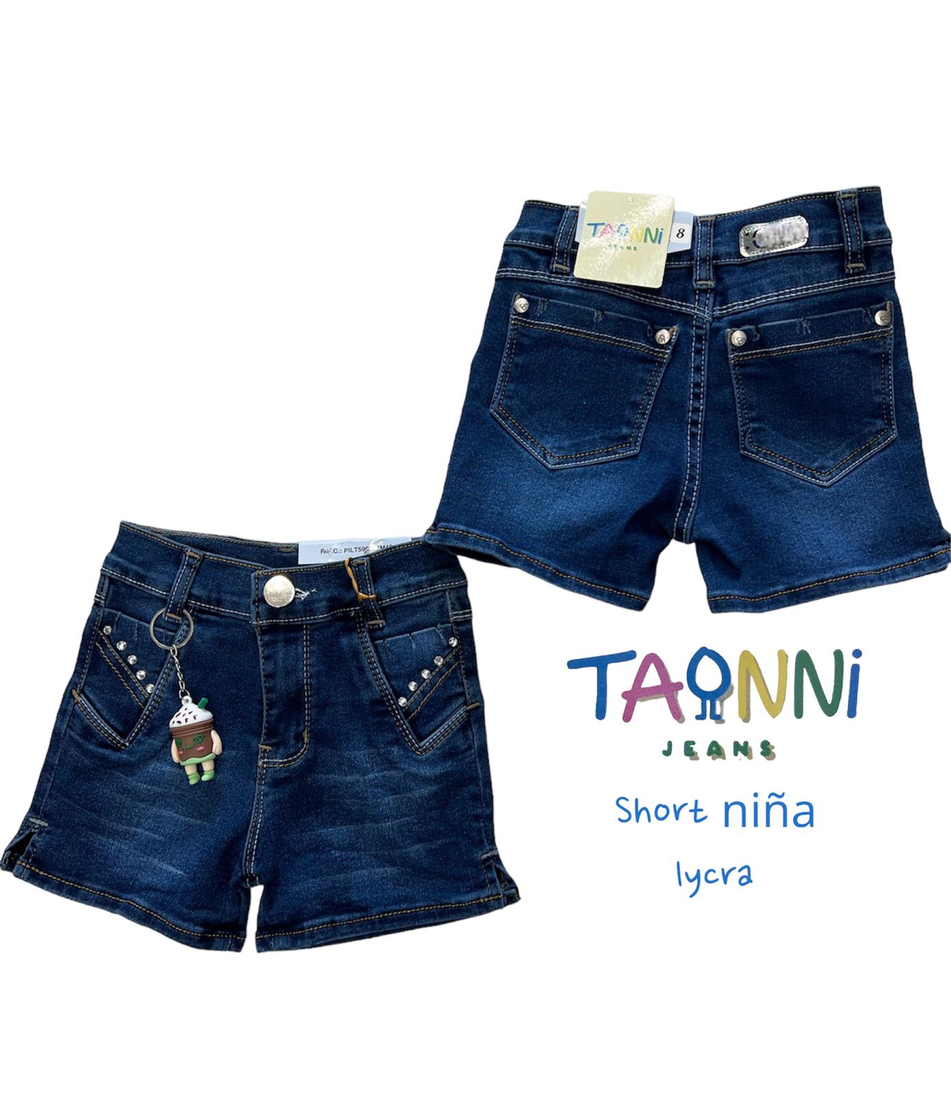 Short De Lycra - Taonni Jeans